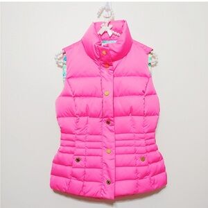 Lily Pulitzer Hot Pink Vest XS